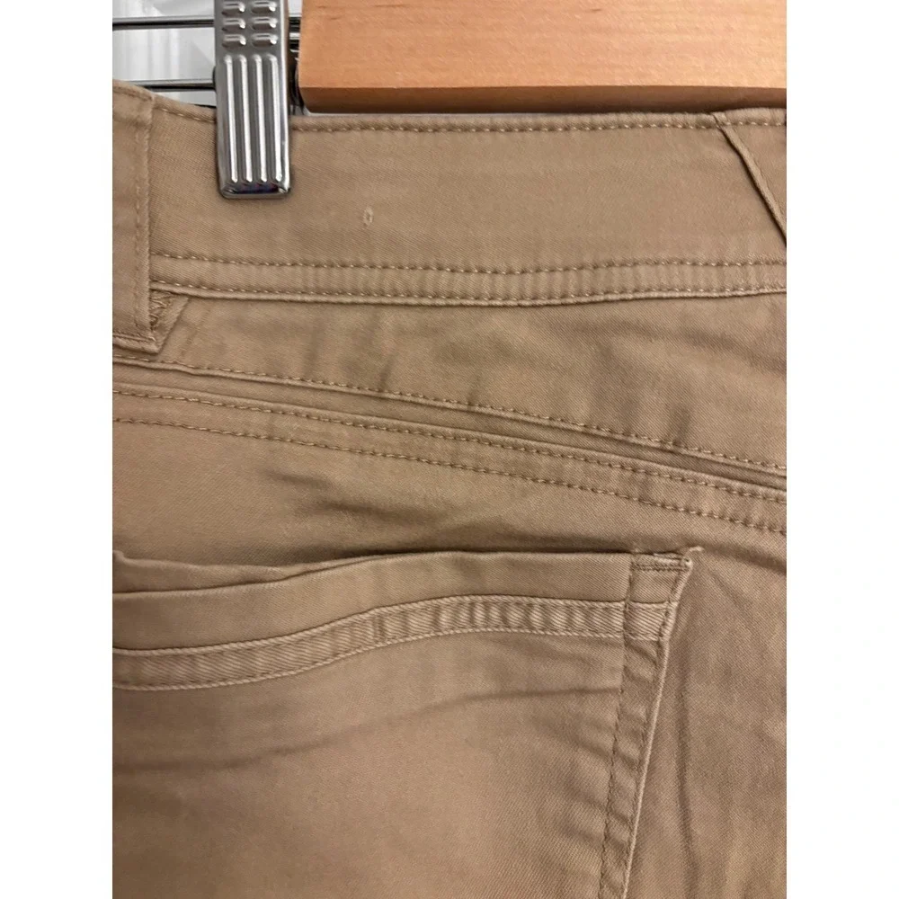 Democracy Ab Solution Skinny Jeans 8 Cocoa Brown Stretch Zip Fly - Picture 7 of 7